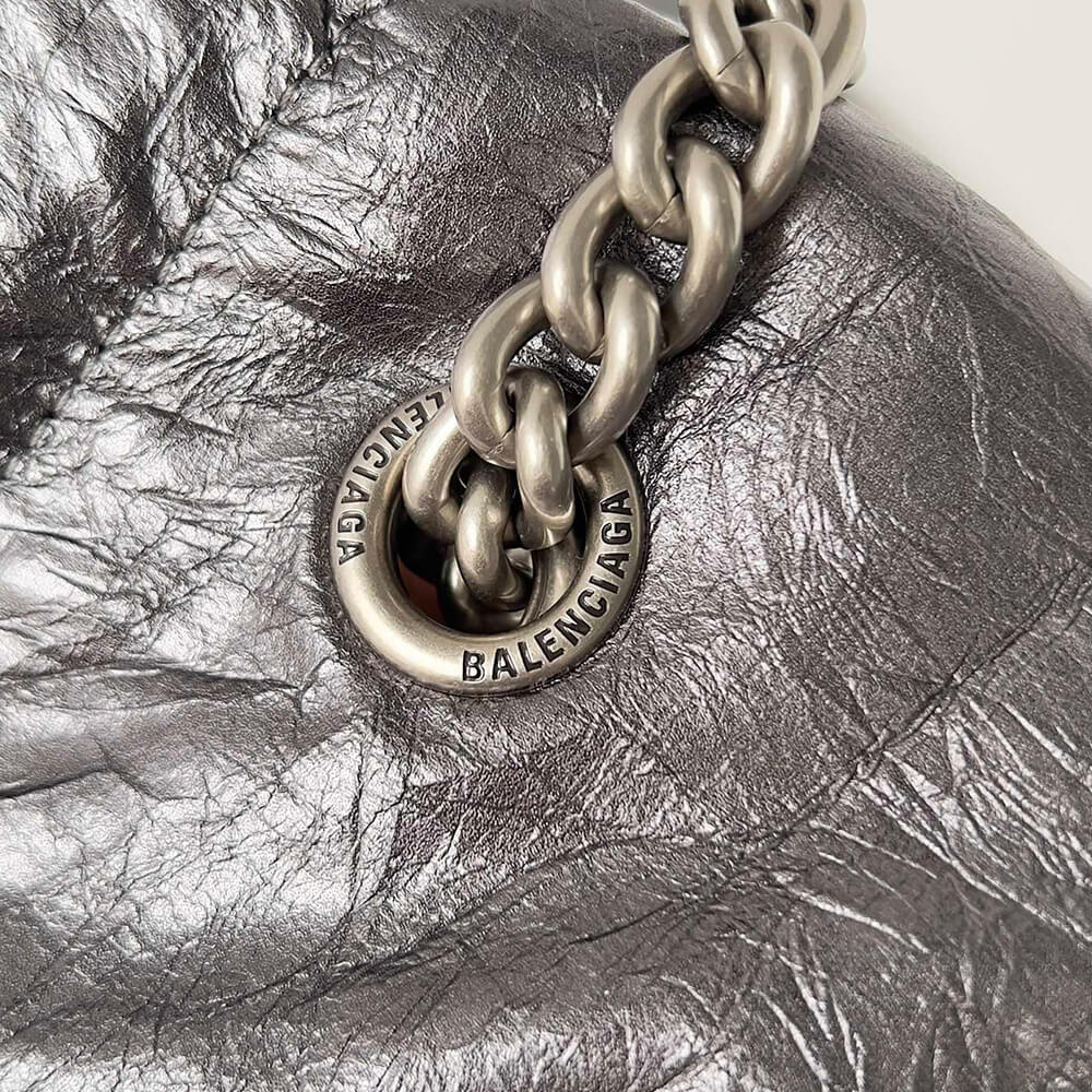 Balenciaga Women��s Crush Tote Bag Medium(HIGH-END GRADE)