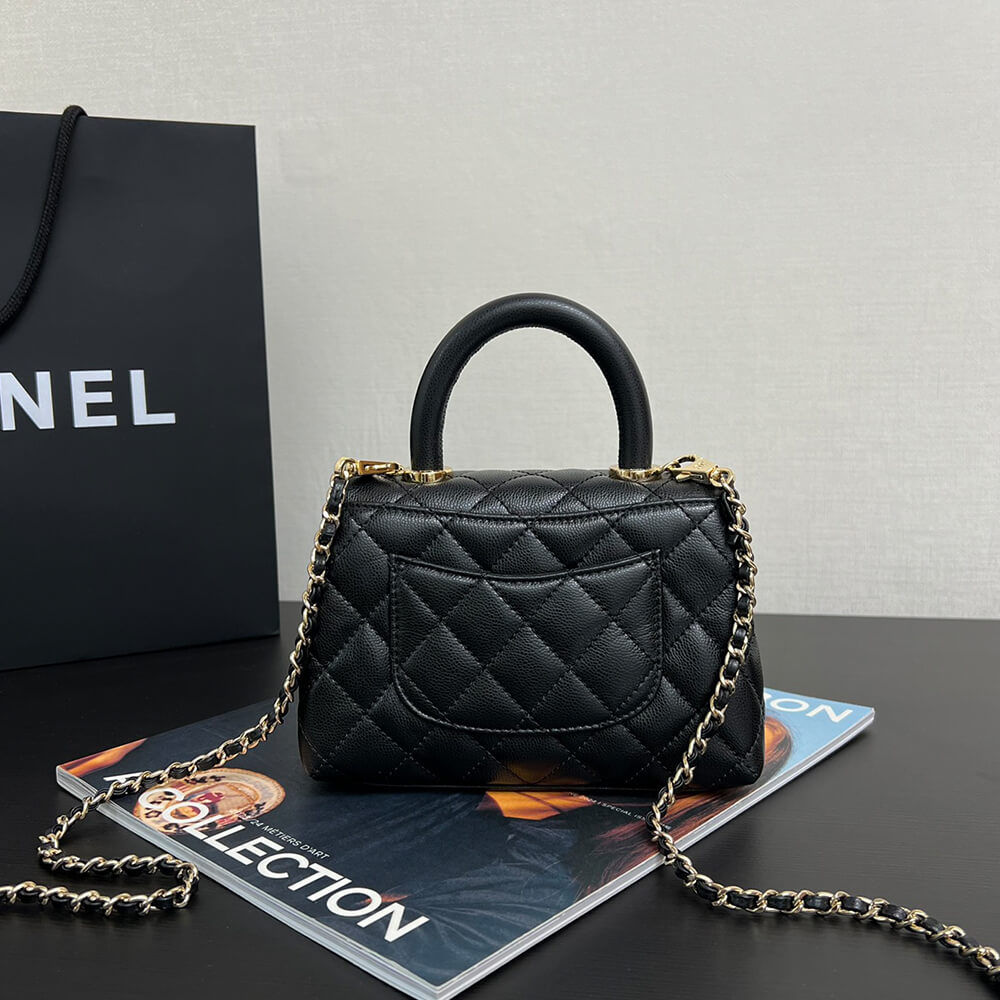 Chanel MINI COCO Handle Bag(HIGH-END GRADE)