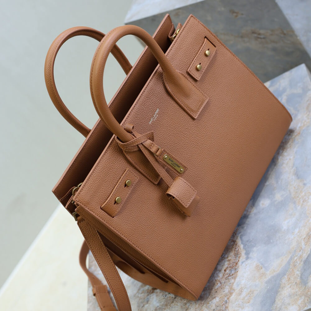 YSL SAC DE JOUR IN SUPPLE GRAINED LEATHER   SMALL(HIGH-END GRADE)