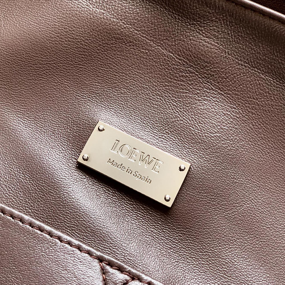 Loewe Large Featherlight Puzzle bag in nappa lambskin(HIGH-END GRADE)