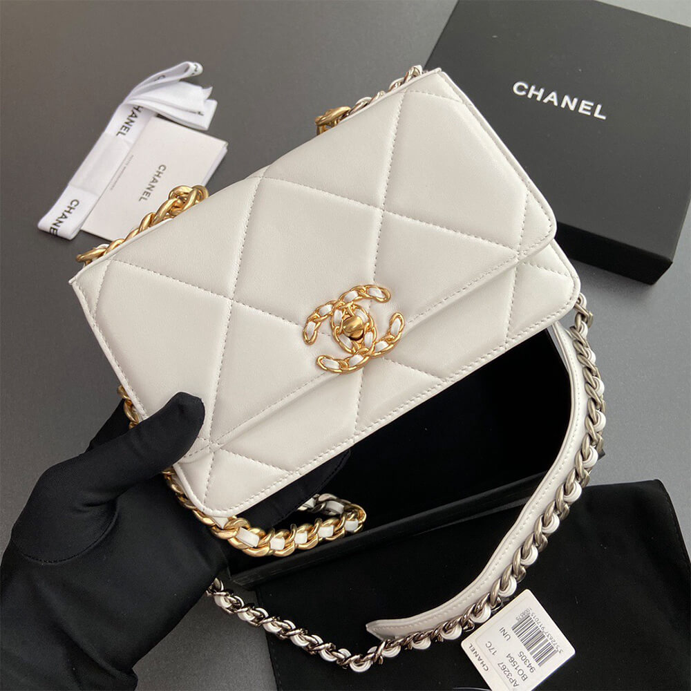 CHANEL 19 Wallet on Chain(high-end grade)