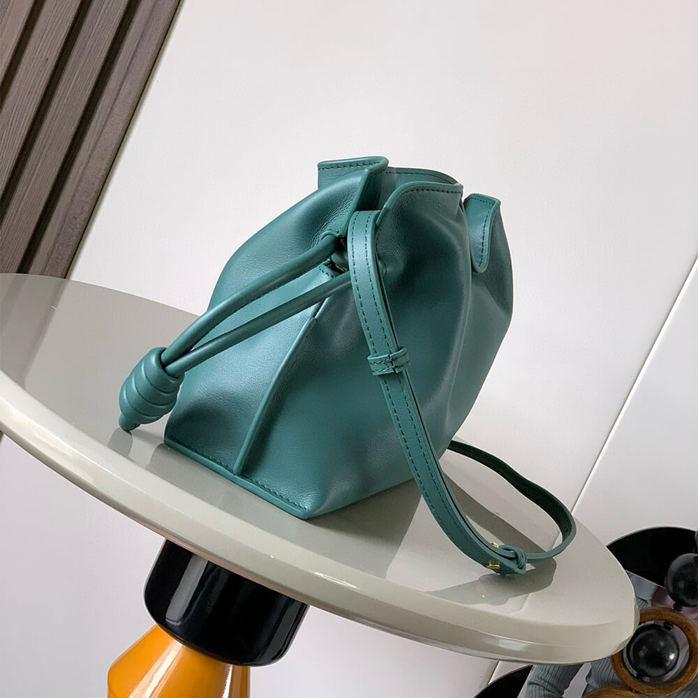 Loewe Mini Flamenco clutch in nappa calfskin(HIGH-END GRADE)