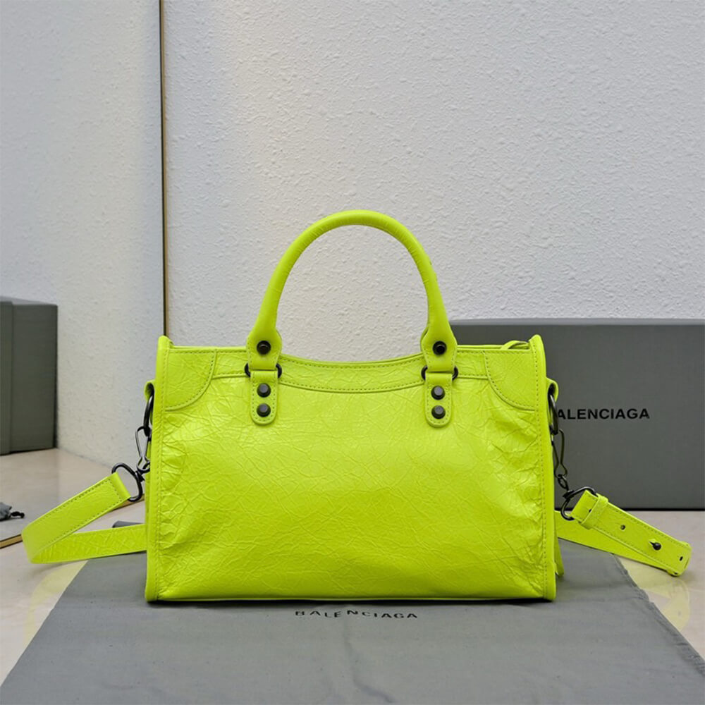 Balenciaga Women s Le City Bag Small(HIGH-END GRADE)