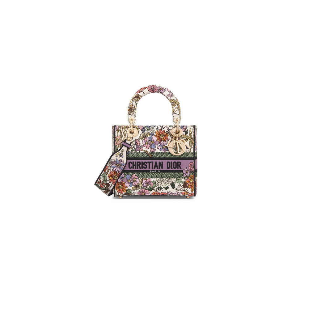 Medium Dioriviera Lady D-Lite Bag