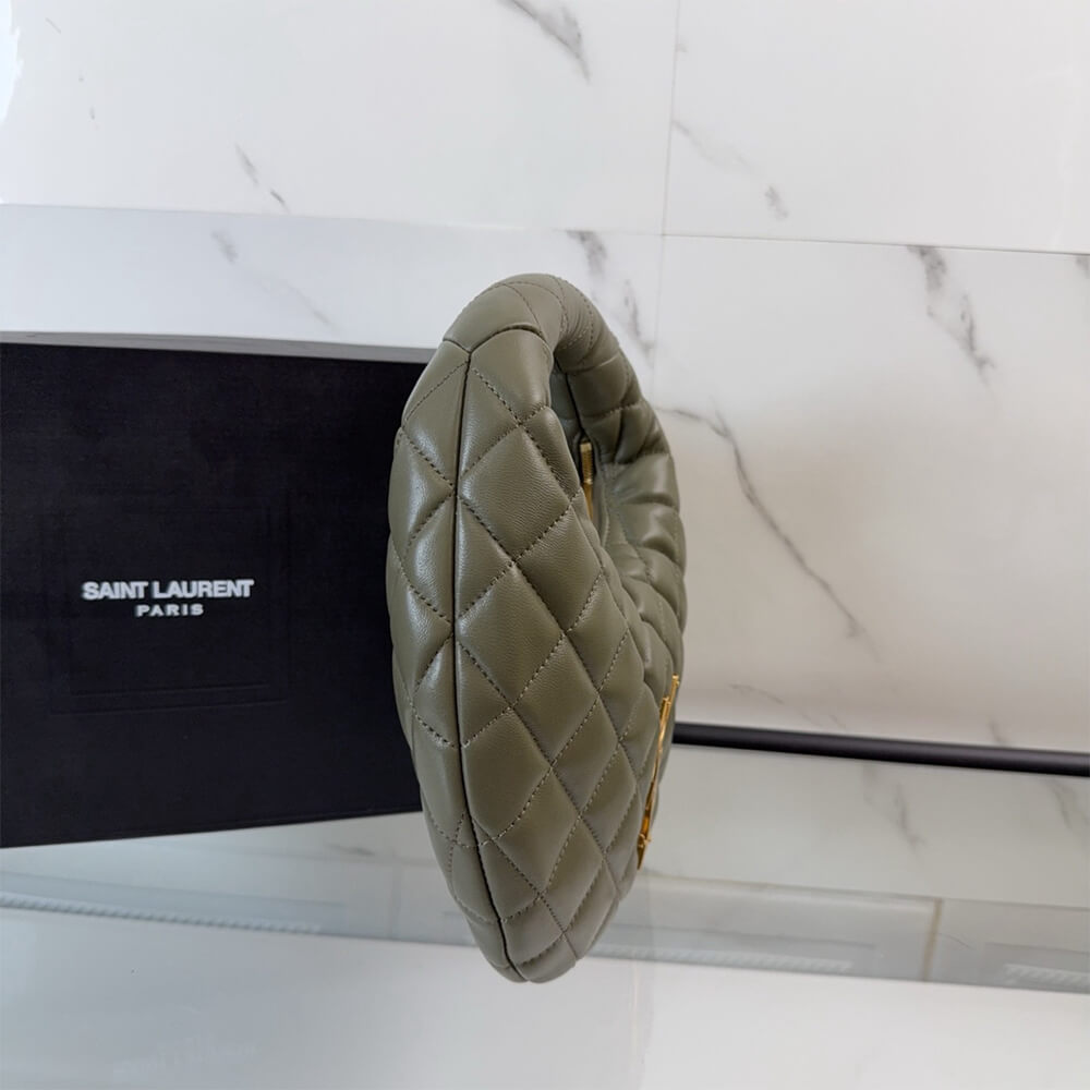 YSL ICARINO in quilted nappa(HIGH-END GRADE)