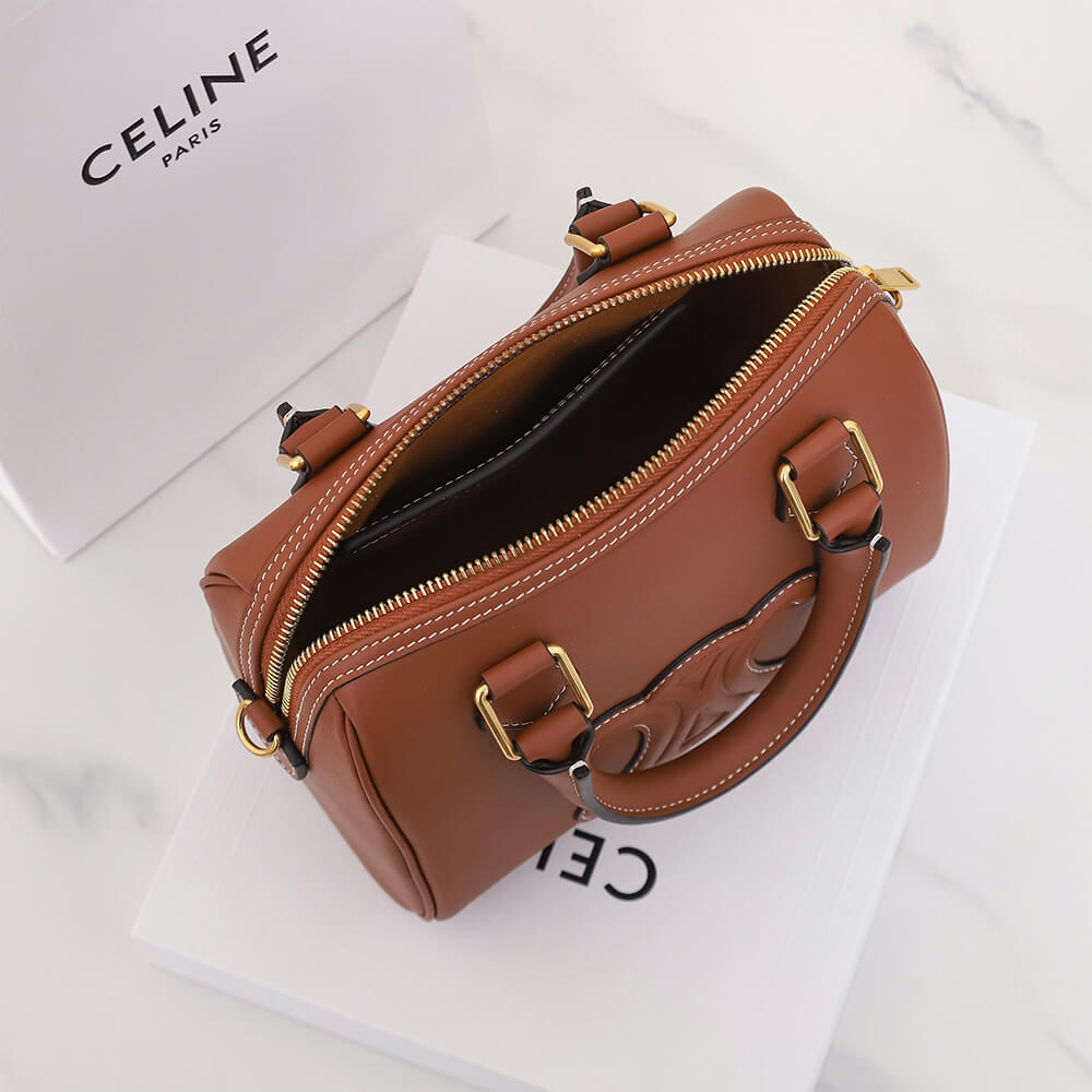 CELINE SMALL BOSTON IN Smooth Calfskin
