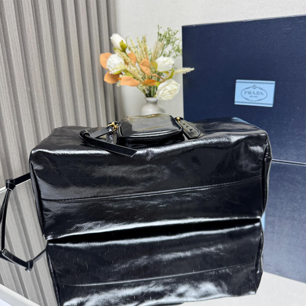 Prada Dangle medium leather top-handle bag(HIGH-END GRADE)