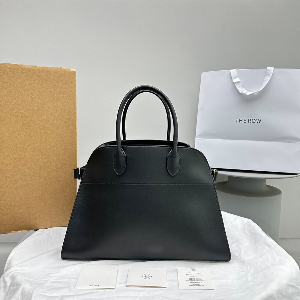 THE ROW  Soft Margaux 15 leather bag(High-end Grade)