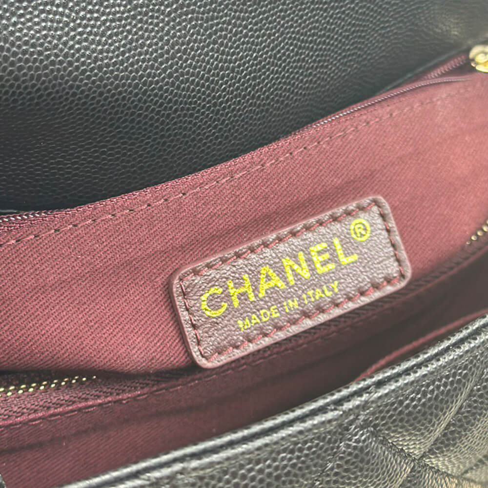 CHANEL Large Flap Bag With Top Handle(high-end grade)