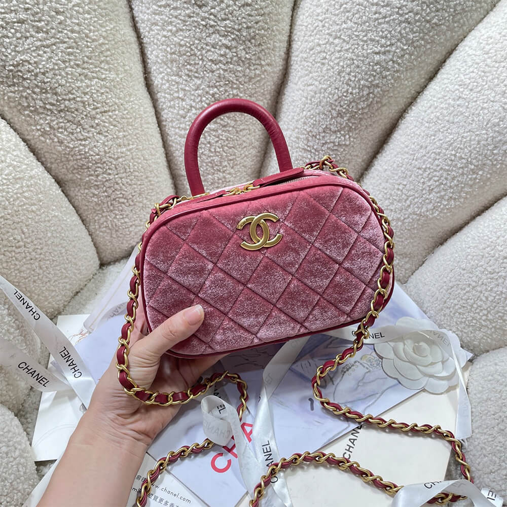 CHANEL Mini Bowling Bag(HIGH-END GRADE)