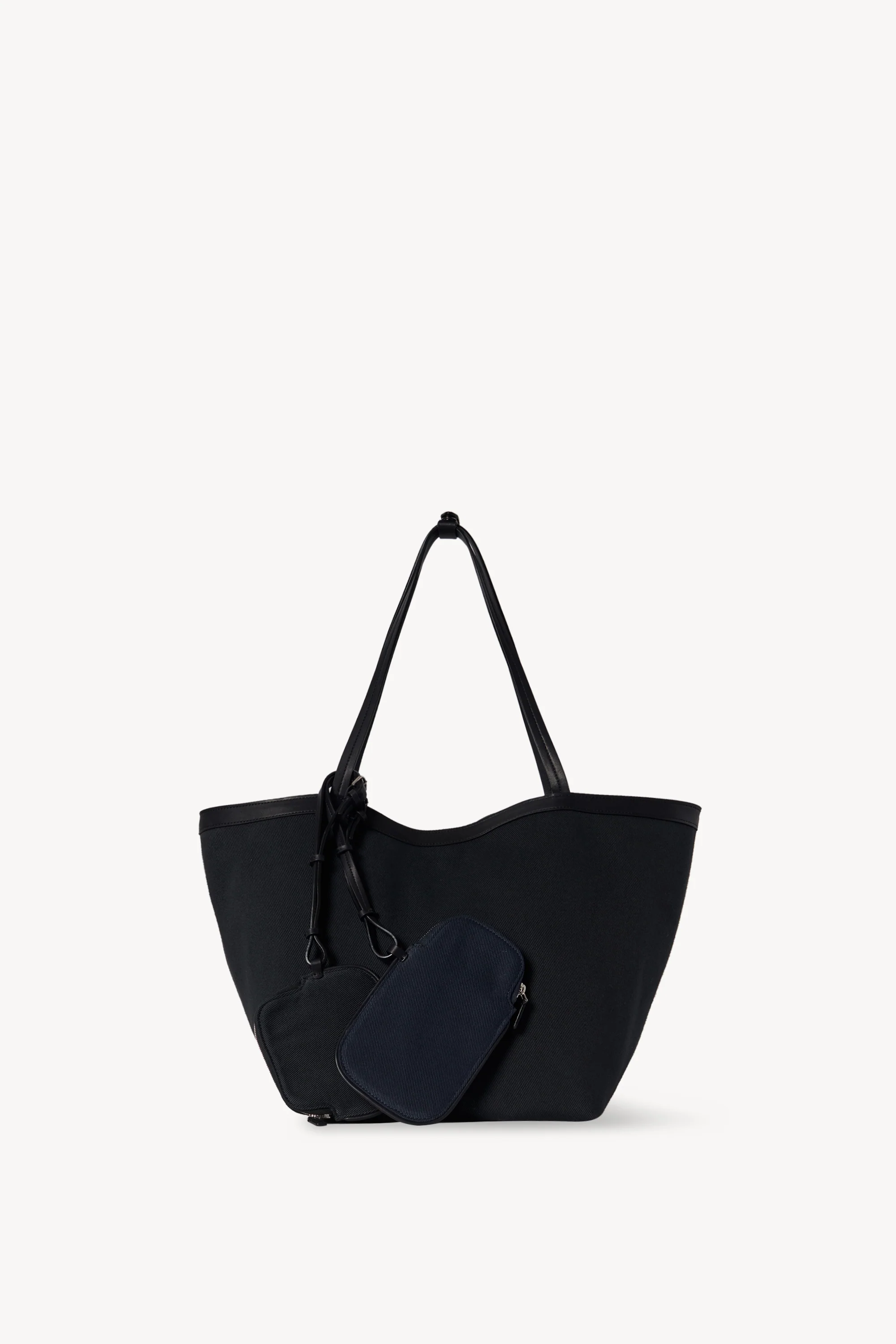 Park Tote Three Canvas Bag in Cotton and Leather